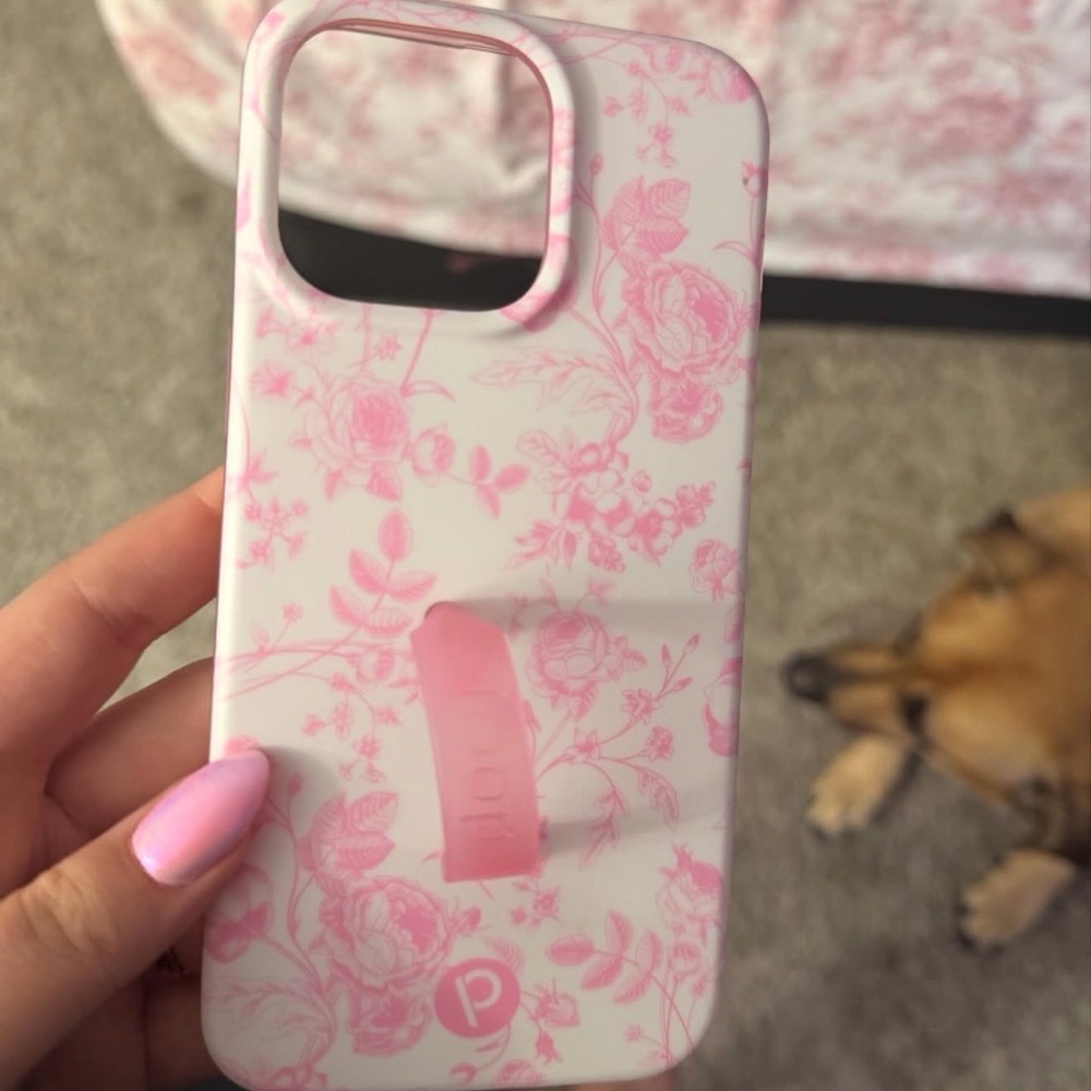 Loopy Case Pink Floral Phone Case